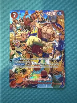 MINT CONDITION Edward Newgate ST15-002 SR One Piece TCG - Image 1