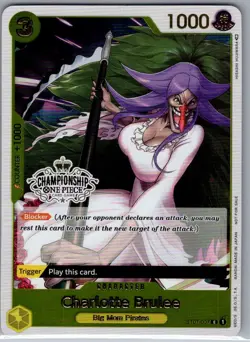 Charlotte Brulee Store Championship Participation Pack ST07-007 - One Piece NM - Image 1