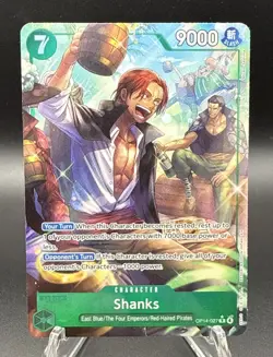 Shanks (Alternate Art) OP14-027 The Azure Sea's Seven Foil - Image 1