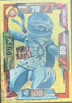 LEGO Ninjago Trading Card Game Serie 1 LE2 „NRG Zane“ - Image 1