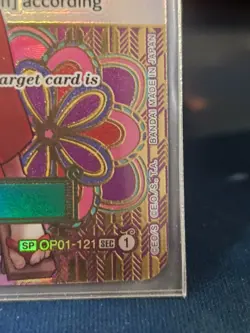 One Piece Trading Card Game Yamato (SP) OP01-121 Awakening of the New Era Foil - Image 2