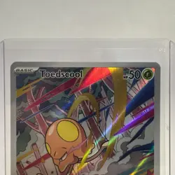 Pokemon TCG Toedscool Scarlet & Violet Base Set Holo Illustration Card 201/198 - Image 2