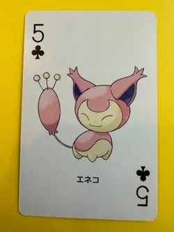Skitty pokemon Playing Poker Card Groudon Nintendo Japanese Very Rare b - Image 2