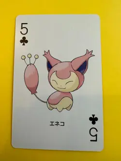 Skitty pokemon Playing Poker Card Groudon Nintendo Japanese Very Rare b - Image 3