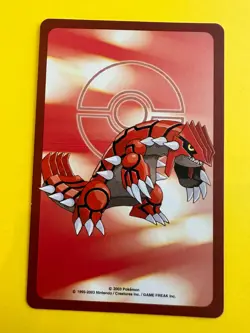 Skitty pokemon Playing Poker Card Groudon Nintendo Japanese Very Rare b - Image 5