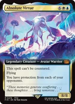 Absolute Virtue EXTENDED - 0476 - Mythic - Final Fantasy FIN MTG - Image 1