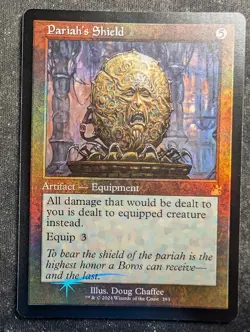 Pariah's Shield - Foil Retro - Ravnica Remastered (MTG) - Image 1
