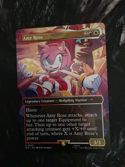MTG - Secret Lair - Sonic: Friends & Foes - Amy Rose - NM - Image 1