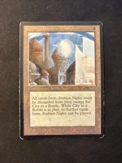 City in a Bottle Arabian Nights Mtg MP - Image 1