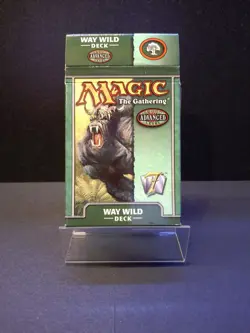 2001 MtG - 7th Edition Theme Deck - Way Wild - English - Used WOC06238 - Image 1