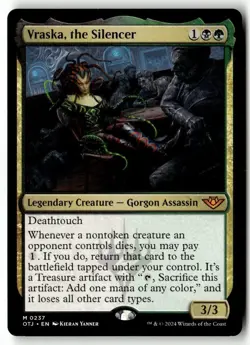 Vraska, the Silencer M Outlaws of Thunder Junction 237 NM - Image 1