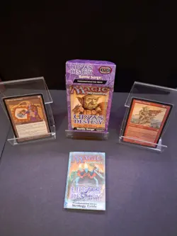MtG Urza's Destiny 'Battle Surge' Theme Deck from 1999 | Opened - Complete - Image 1