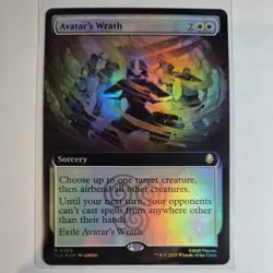 Avatar's Wrath (Extended Art) Avatar: The Last Airbender Foil - Image 1