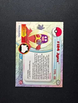 2000 Topps Pokemon TV Animation Edition Series 3 Non Holo #124 Jynx - Image 2