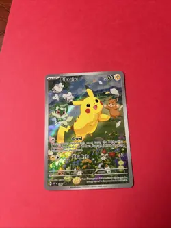 Pokemon Pikachu TCG Paldea Adventure Chest SVP 088 Black Star Promo - Image 1