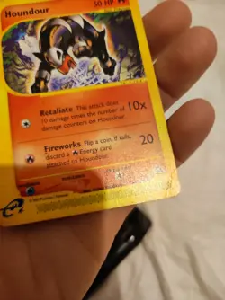 Pokemon Houndour Common - Skyridge - 66/144 - Image 2