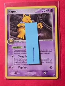 2005 Pokemon EX Delta Species #23 Hypno, R, NF/H, cd1 - Image 3
