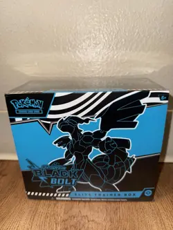 2025 Pokemon Scarlet & Violet Black Bolt Elite Trainer Box - Image 1