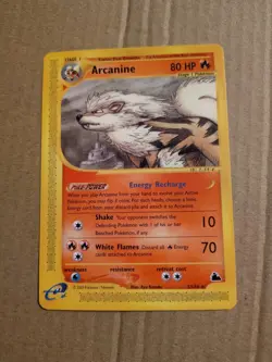 Pokemon Arcanine Skyridge 3/144 Rare - Image 1