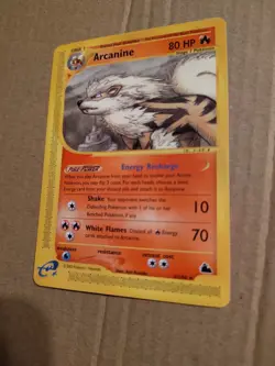 Pokemon Arcanine Skyridge 3/144 Rare - Image 3