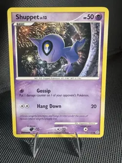 Shuppet 110/132 Pokemon Secret Wonders Non Holo NM/MINT 2007 - Image 1