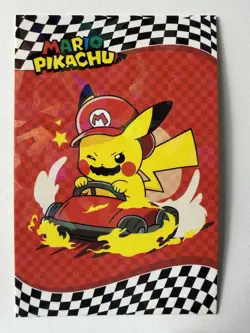 Mario Pikachu - Cracked Ice Holo - Electric Pikachu Database - Pokemon - Image 1