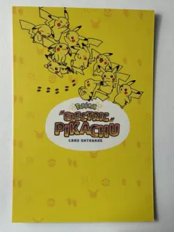 Mario Pikachu - Cracked Ice Holo - Electric Pikachu Database - Pokemon - Image 2