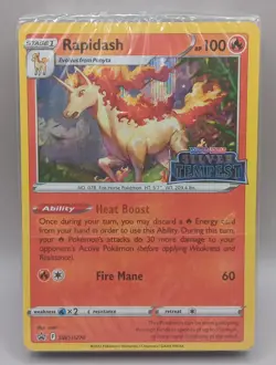 Rapidash SWSH270 - Pokemon TCG Silver Tempest Pre-Release Deck New/Sealed - Image 1