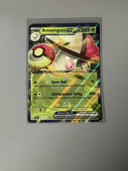 Amoongus ex 011/159 - Pokemon TCG SV09 Journey Together Double Rare - NM - Image 1