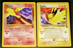 POKEMON WOTC NON HOLO PROMO LOT - PIKACHU MEW ARCANINE MOLTRES ZAPDOS + 1 (LP) - Image 4