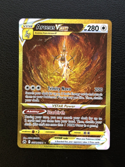 Arceus VSTAR GG70/GG70 Crown Zenith Secret Rare Pokemon TCG - M/NM - Image 1