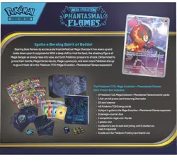 PRESALE Pokemon TCG: Mega Evolution Phantasmal Flames Elite Trainer Box - ETB - Image 2