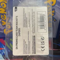 Pokemon TCG Team Rocket’s Zapdos - Destined Rivals GameStop Promo, Sealed - Image 2