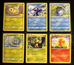 Pokemon 2021 McDonald's 25th Anniversary Set - Image 1