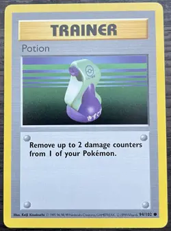 Shadowless Potion 094/102 Pokemon TCG WOTC Base Set MINT NM - Image 1