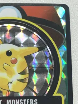 Pikachu NO.025 Pokemon Sticker Sealdass Japanese 1997 BANDAI NINTENDO RARE - Image 3
