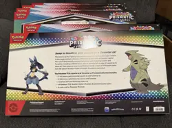 Pokemon Prismatic Evolutions Lucario ex & Tyranitar ex Premium Collection Box - Image 2