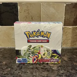 Pokemon TCG Scarlet and Violet Base Set Booster Box 36 Packs - Image 1