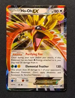 Ho-Oh EX - 92/122 - Ultra Rare NM Pokemon XY Breakpoint - Image 1