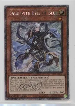 QCSR - Sage with Eyes of Blue 1st Ed. YuGiOh Quarter Century Stampede - Image 1