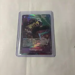 Trafalgar Law (073) (Alternate Art) OP12-073 Legacy of the Master Foil - Image 1