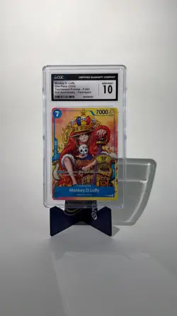 Monkey.D.Luffy (2nd Anniversary Stamped Promo) P-043 One Piece Promotion... - Image 1