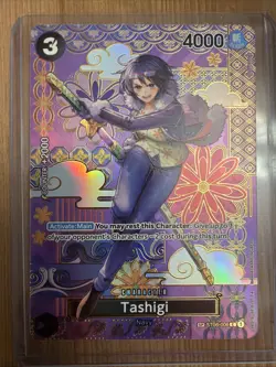 One Piece TCG Tashigi Alternate Art SP ST06-006 OP08 Two Legends English Edition - Image 1