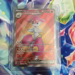 Pokemon TCG Medicham EX Full Art Ultra Rare Card 161/142 Stellar Crown Series - Image 1