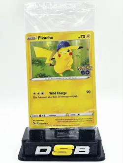 2022 Pokemon GO Pikachu Holo Promo Card 028/078 New Sealed - Image 1