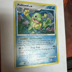 politoad Pokemon Legends Awakened Holo Rare Pokemon Card Nm/lp - Image 1