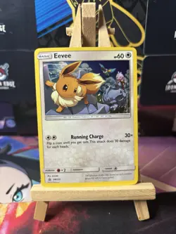 Eevee SM235 Sun & Moon Ultra Rare Holo Promo Pokemon Card - Image 1