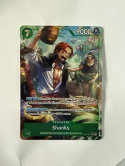 One Piece TCG OP14-027 Shanks AA Alt Art Card Game CCG ENGLISH - Image 1