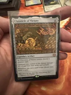 Chronicle of Victory Lorwyn Eclipsed Regular MTG Legendary Artifact NM 0253 ECL - Image 1