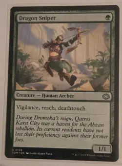 Dragon Sniper Tarkir: Dragonstorm Regular - Image 1
